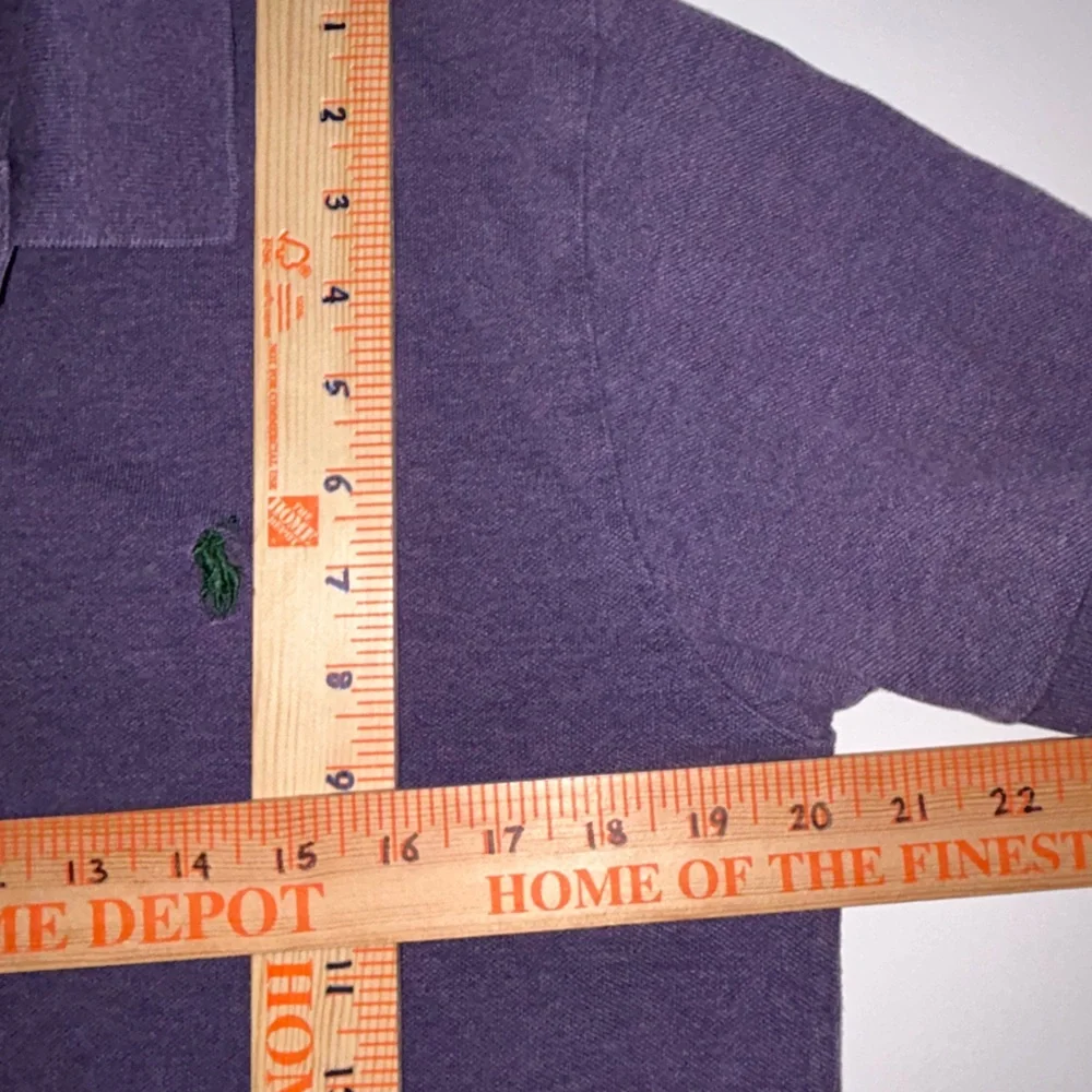 Polo Ralph Lauren‎ VINTAGE heather purple short sleeve men’s  polo size Medium